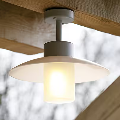 Aubanne Model 2 Frosted Glass Ceiling Light