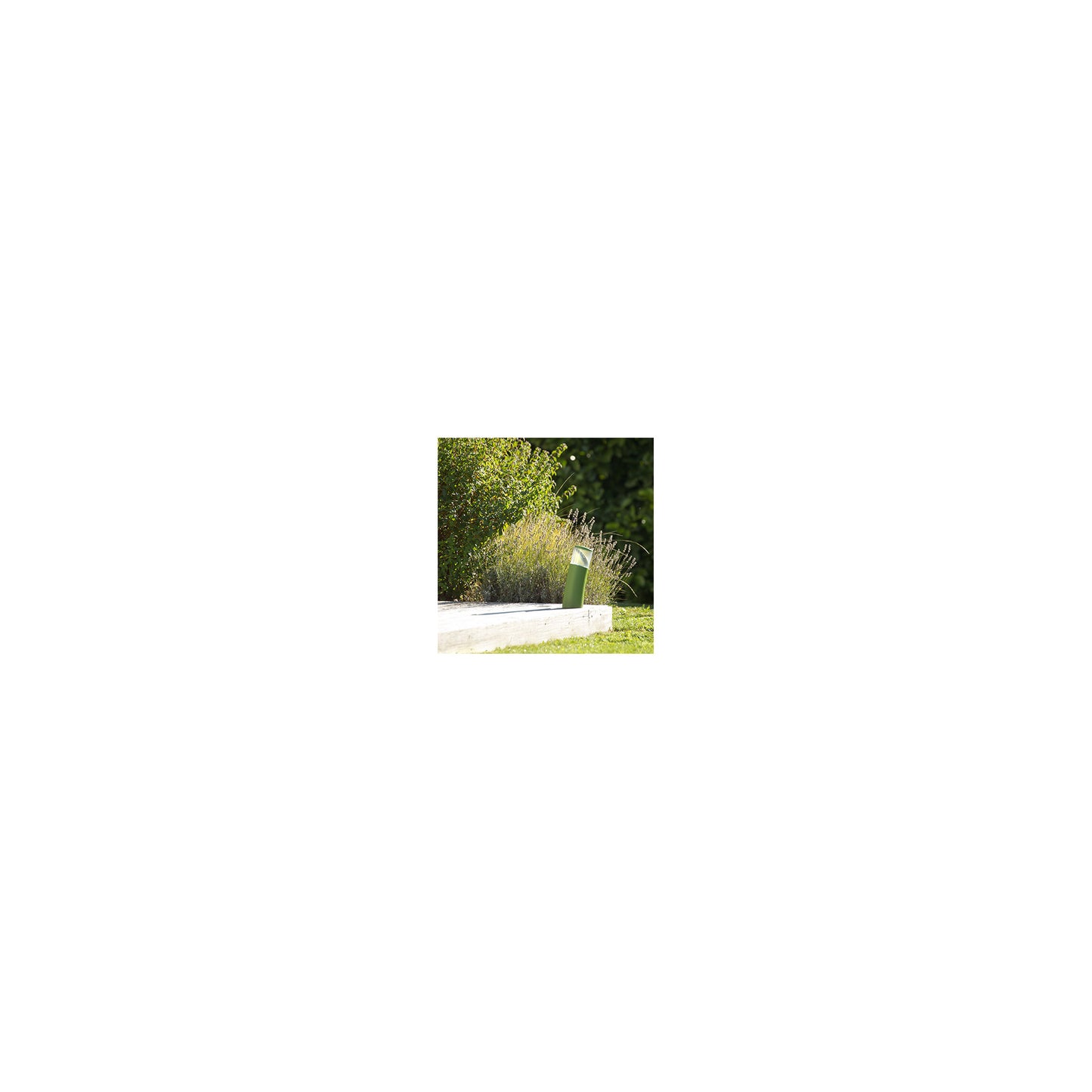 Bamboo Small Clear Glass Bollard