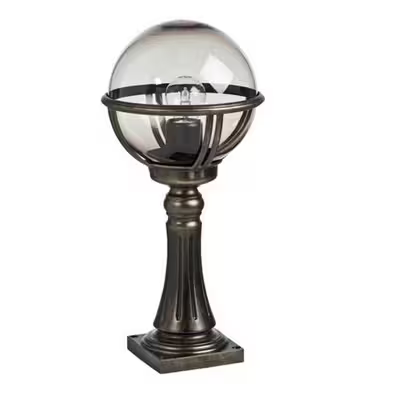 Boreal Model 7 Smoked Glass Bollard