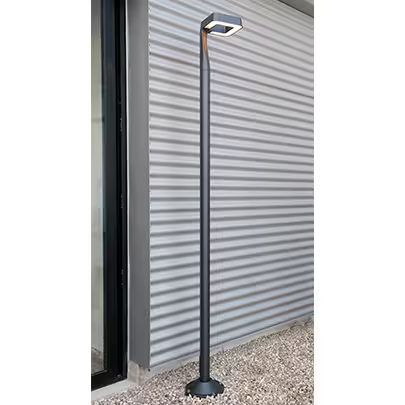 Square Large 4500K LED Lamp Post