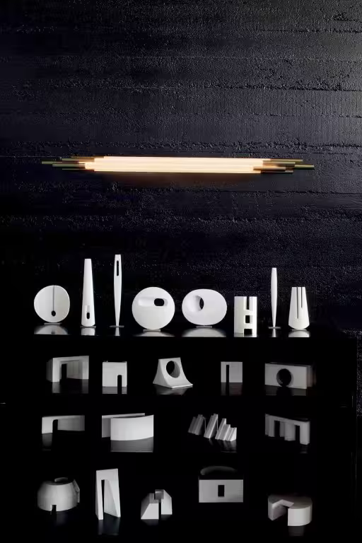 Org W LED wall light