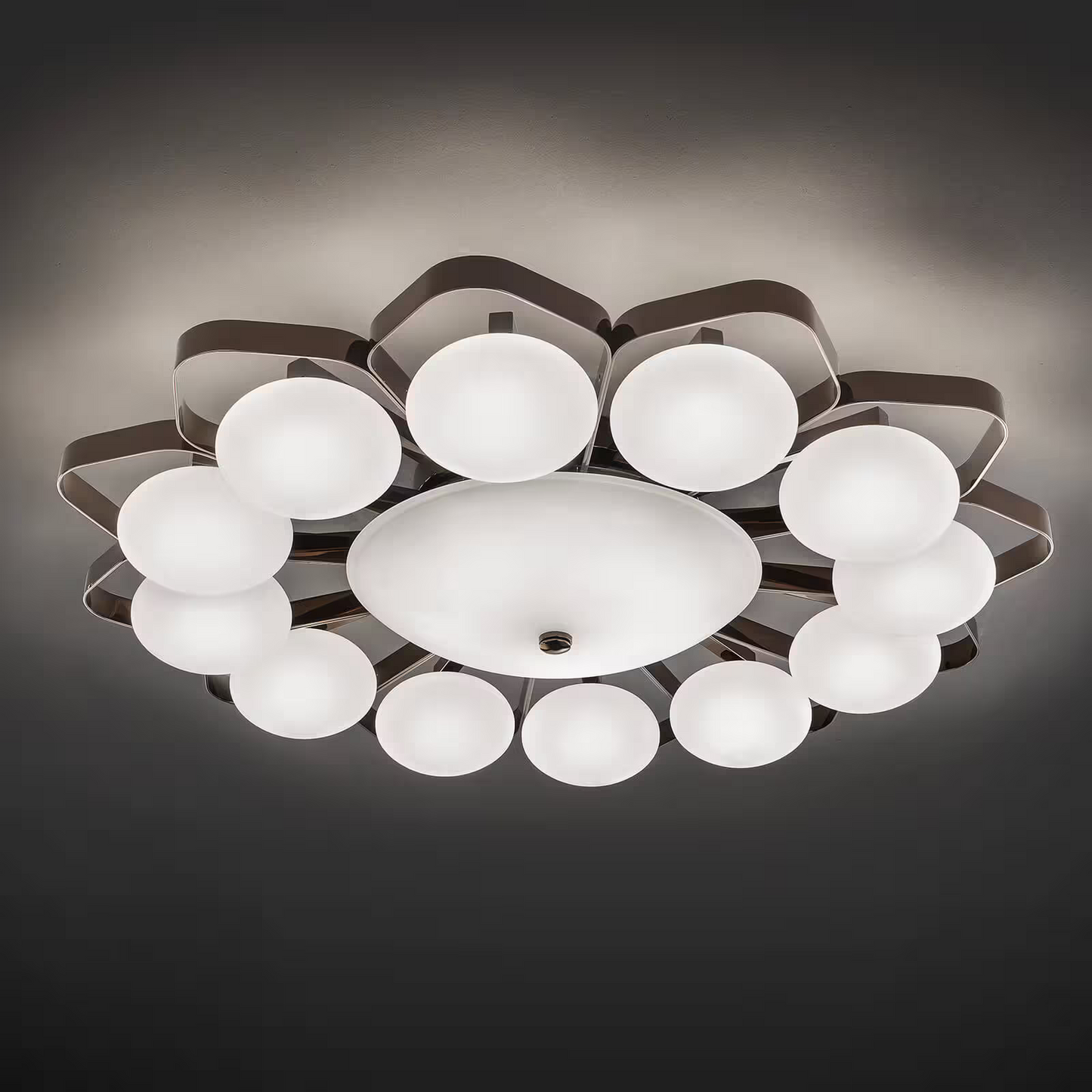 Teo Small Satin Ceiling Light
