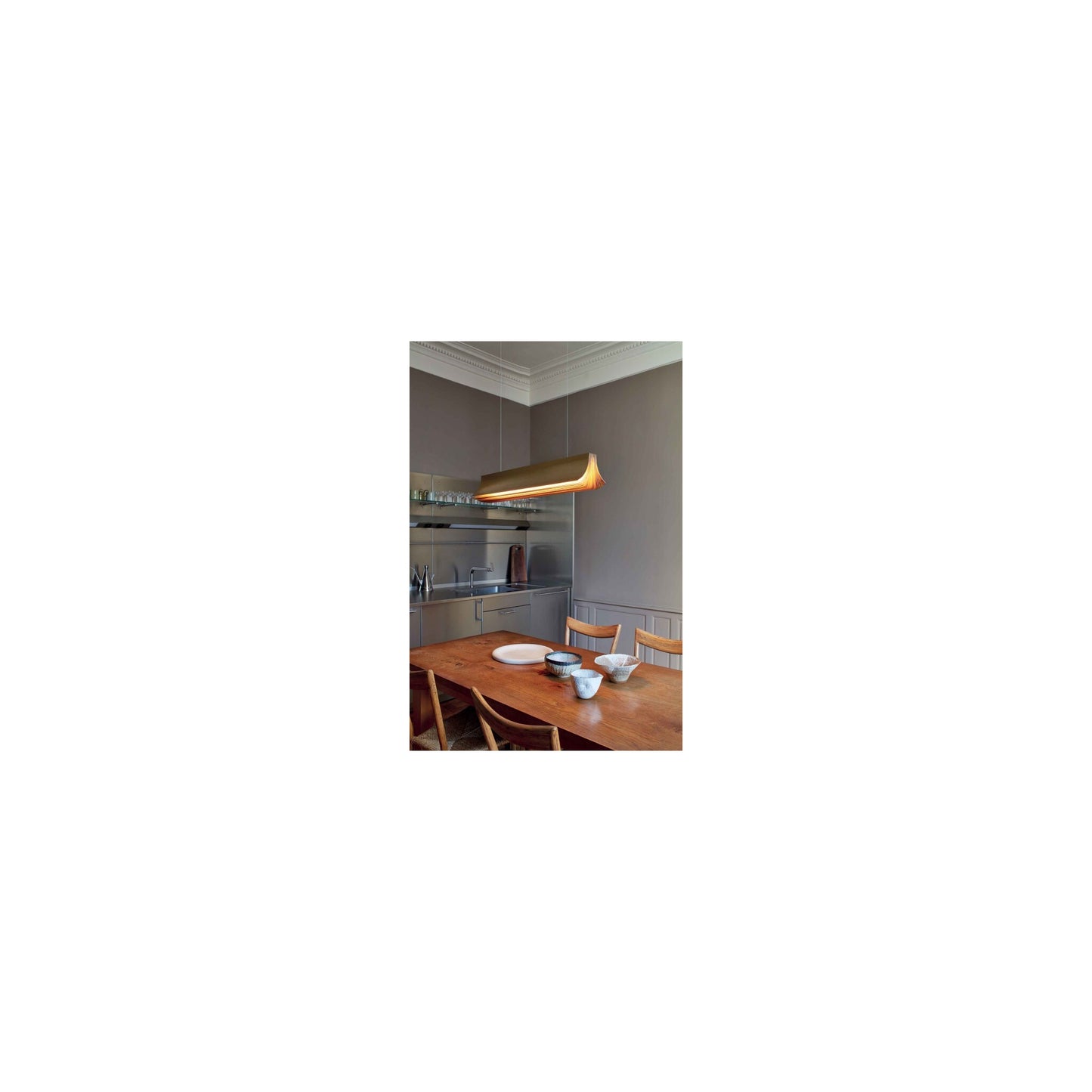 Respiro 900 Aluminium LED Linear Pendant