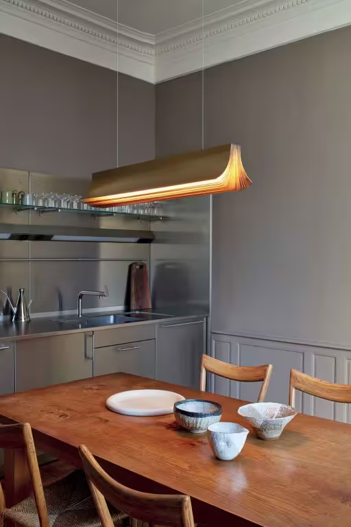 Respiro 1200 Aluminium LED Linear Pendant