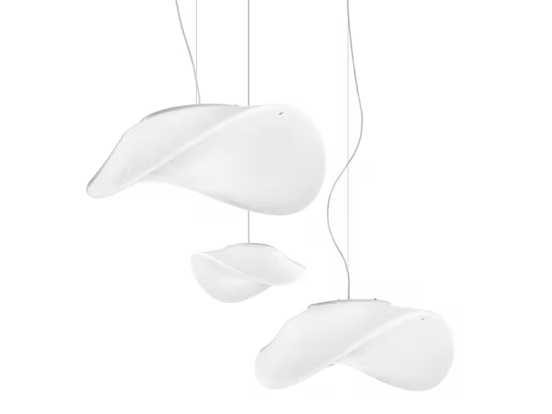 Balance SP G Large White Glass Pendant