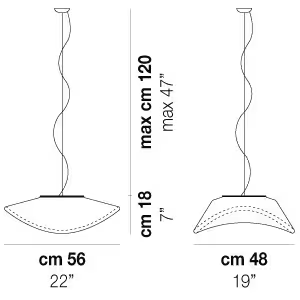 Balance SP G Large White Glass Pendant