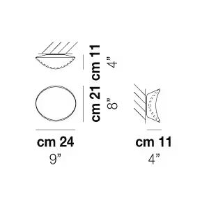 Balance PP 24 Ceiling/Wall Light