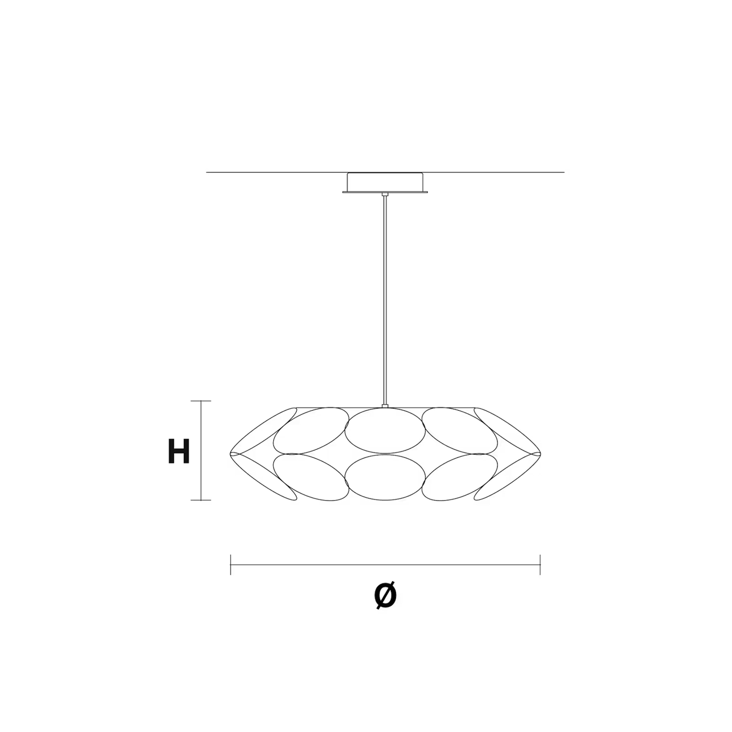 Timeo S1 R65 LED Pendant