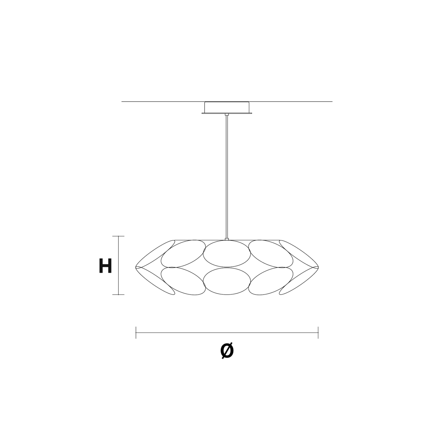 Timeo S1 R65 LED Pendant
