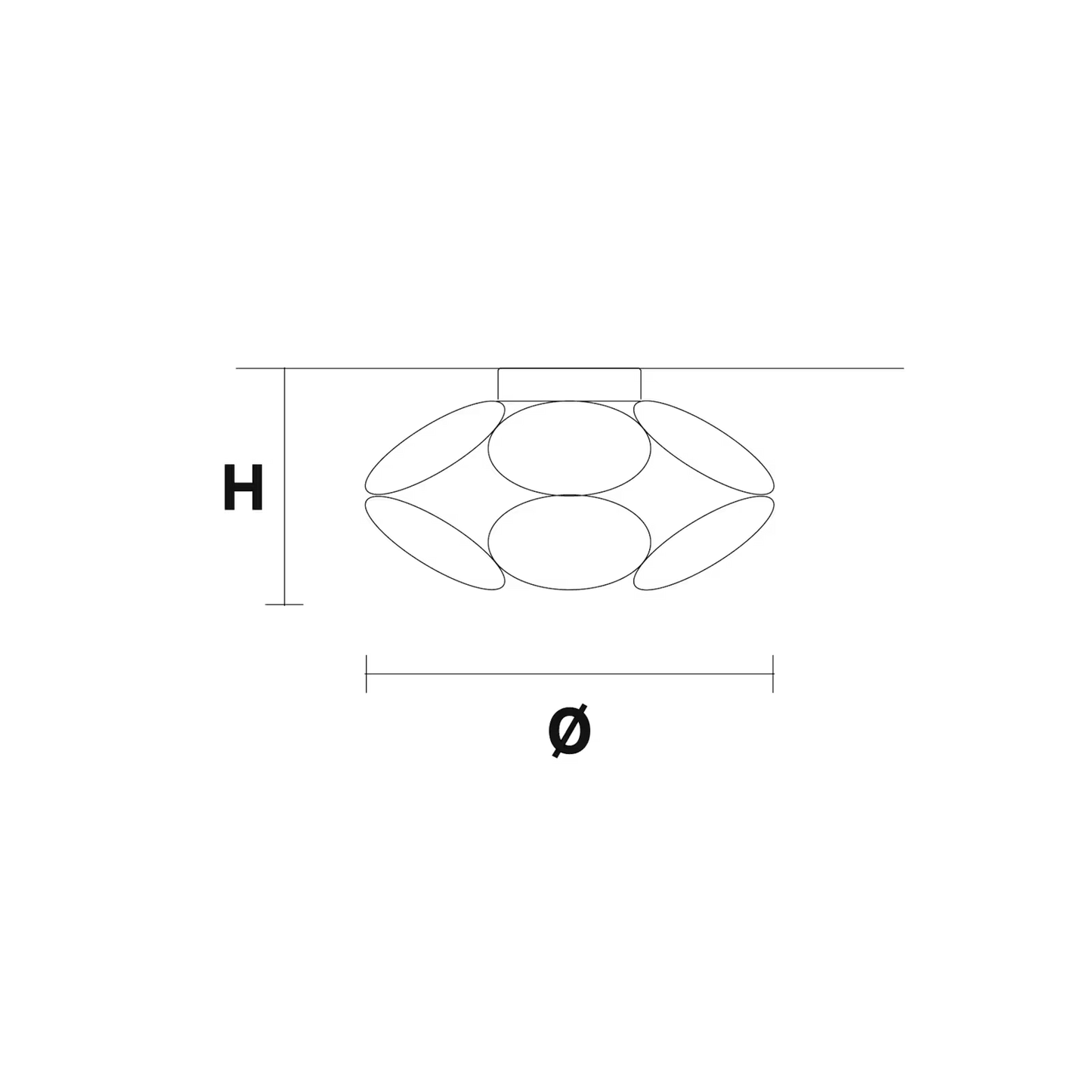 Timeo PL1 R45 LED Ceiling Light