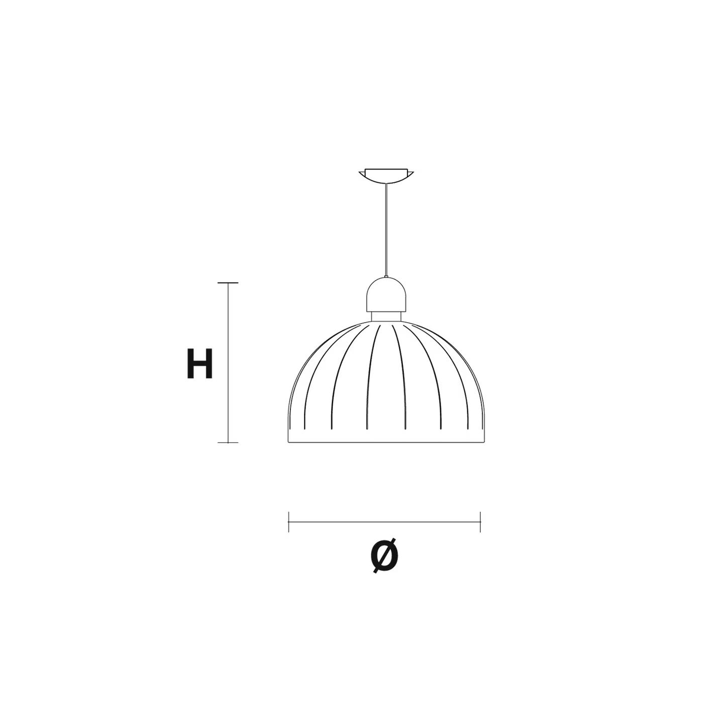 Cupoles S1 30 LED Pendant