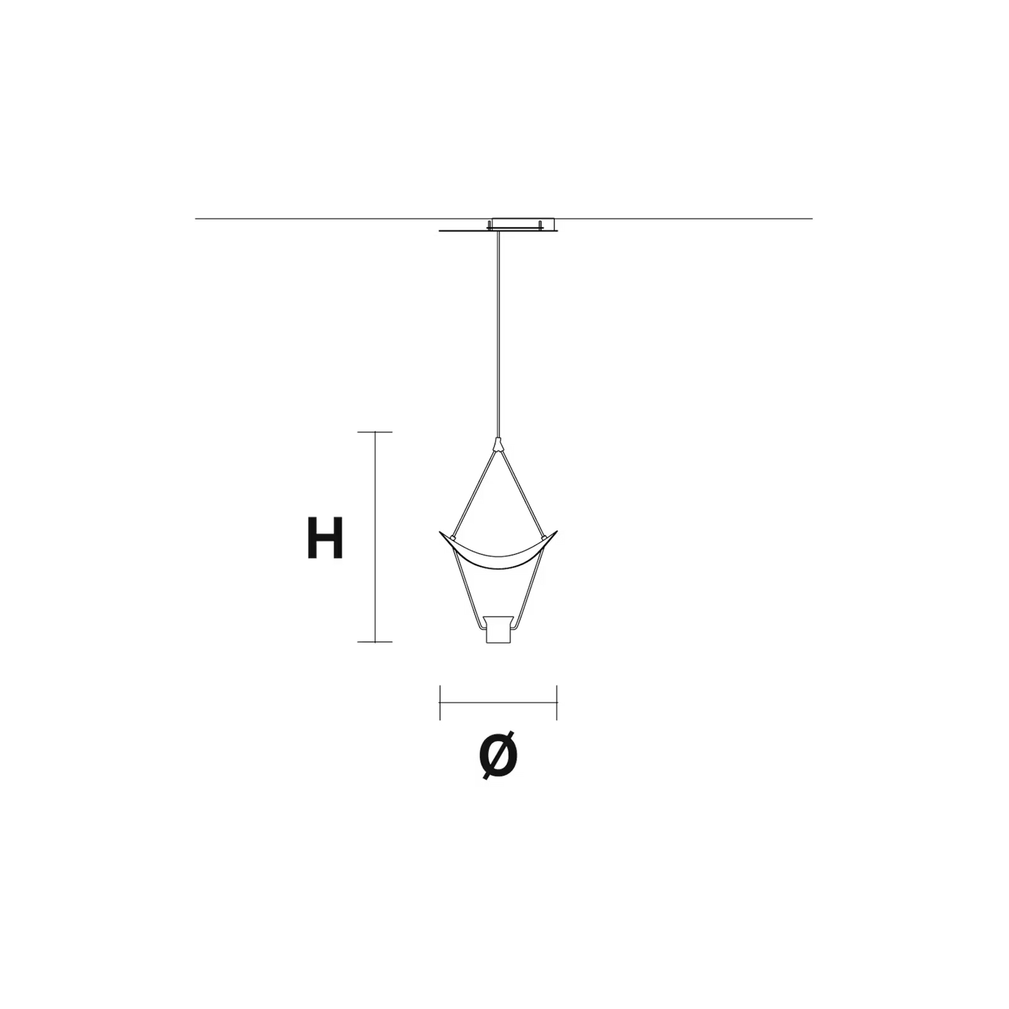 Vollee S1P UP LED Pendant