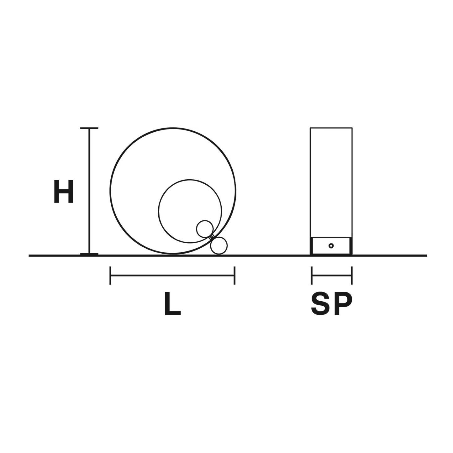 Sound TL1 G12 Table Lamp