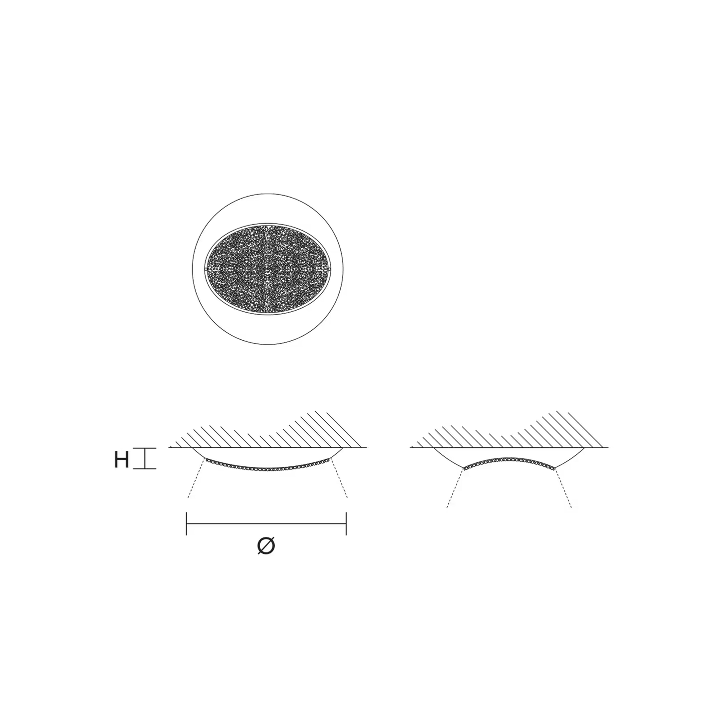 Blink PL90 LED Ceiling Light
