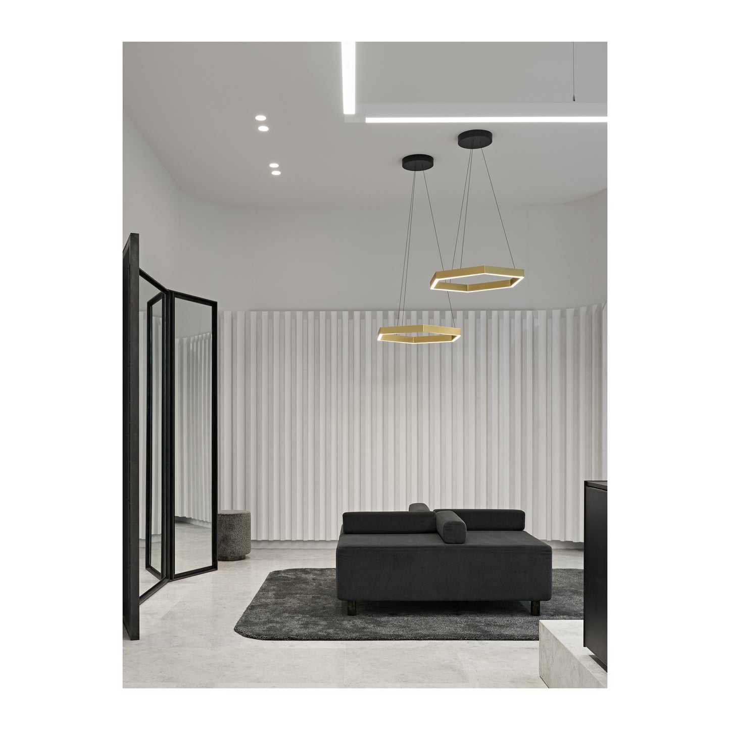 Hex 750 LED Pendant