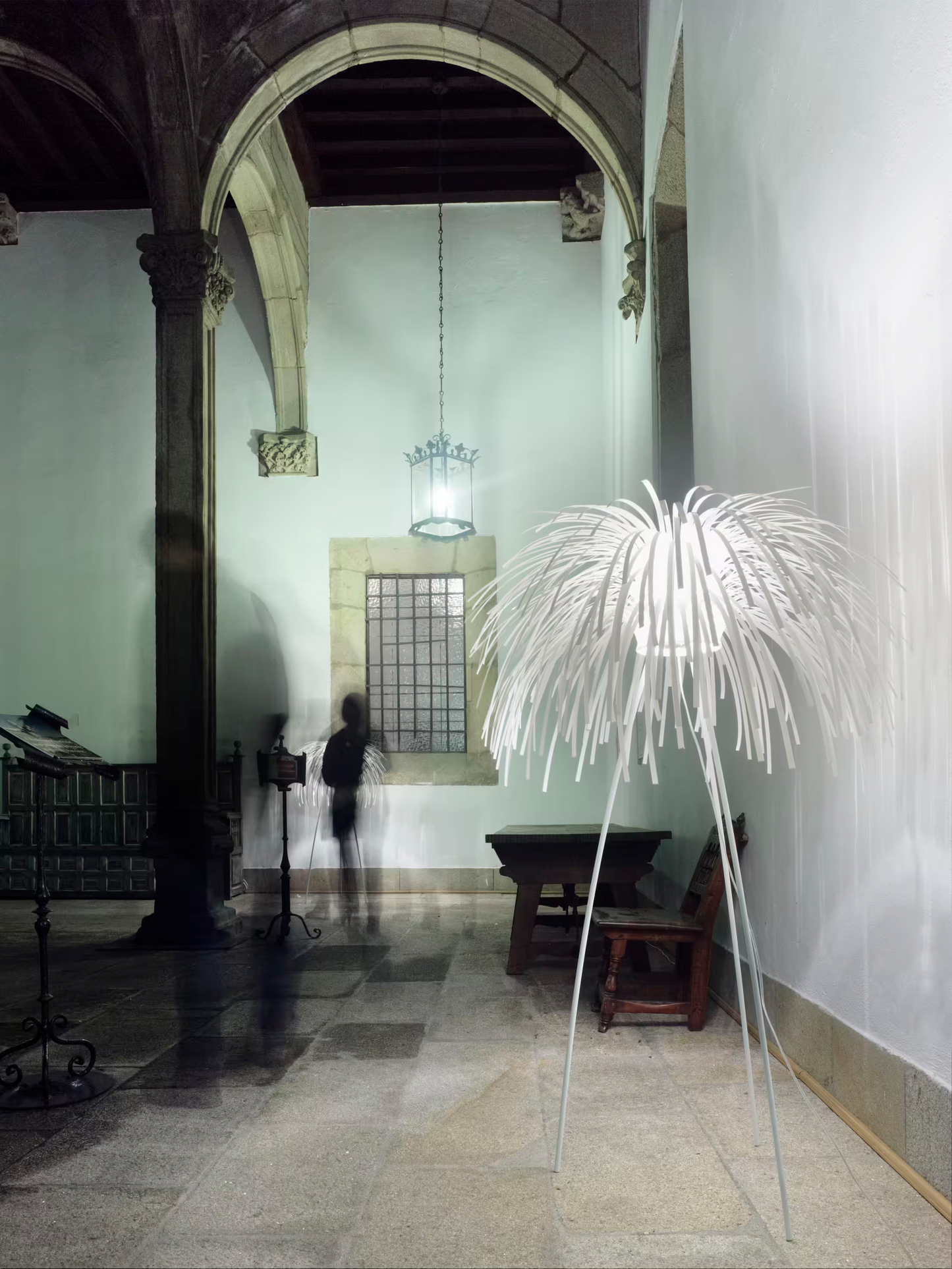 Tina White Floor Lamp