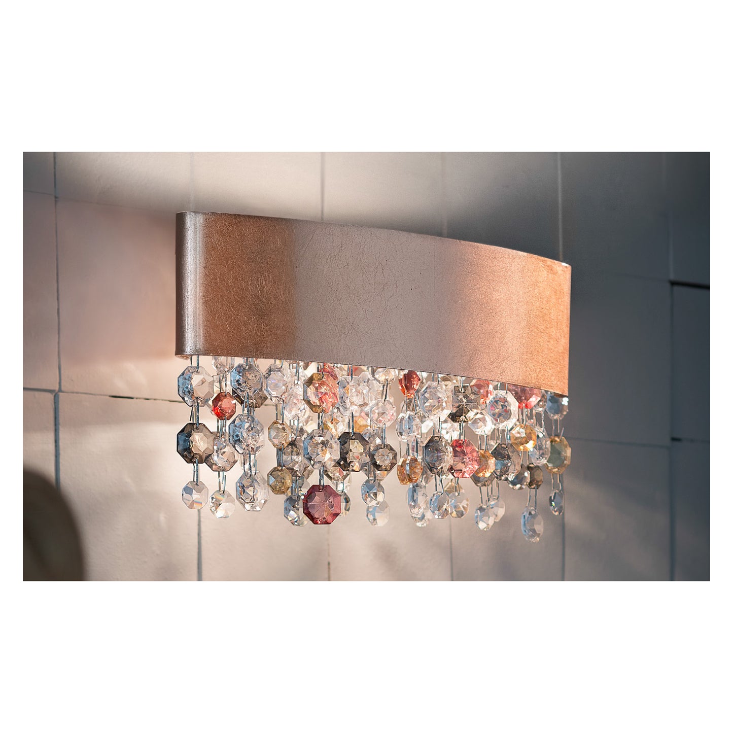 Ola A1 OV 30 E14 Wall Light with Colored Glass