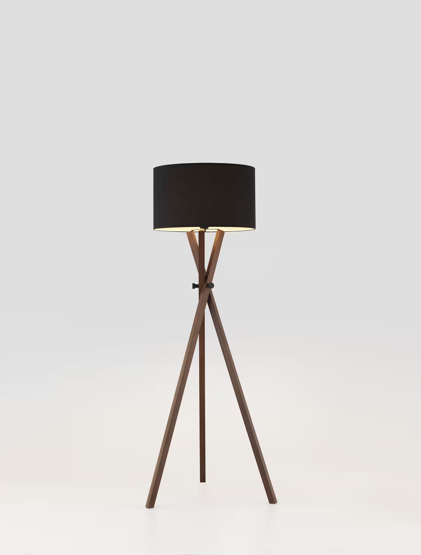 Cot Walnut Floor Lamp