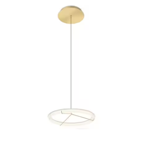 Halo Jewel Circular Pendant