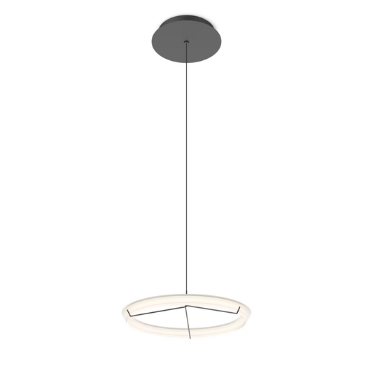 Halo Jewel Circular Pendant