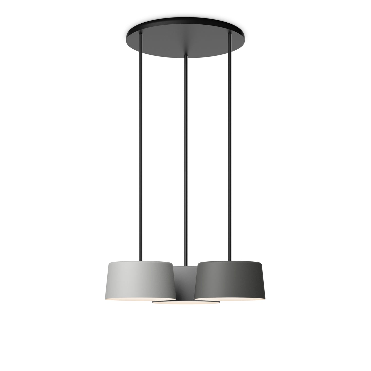 Tube Large Triple LED Pendant