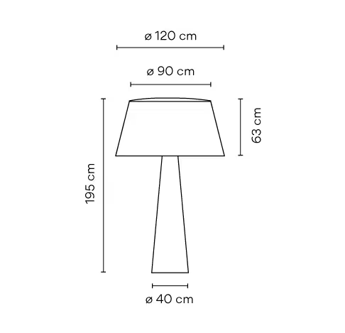 Wind 4062 Outdoor Floor Lamp