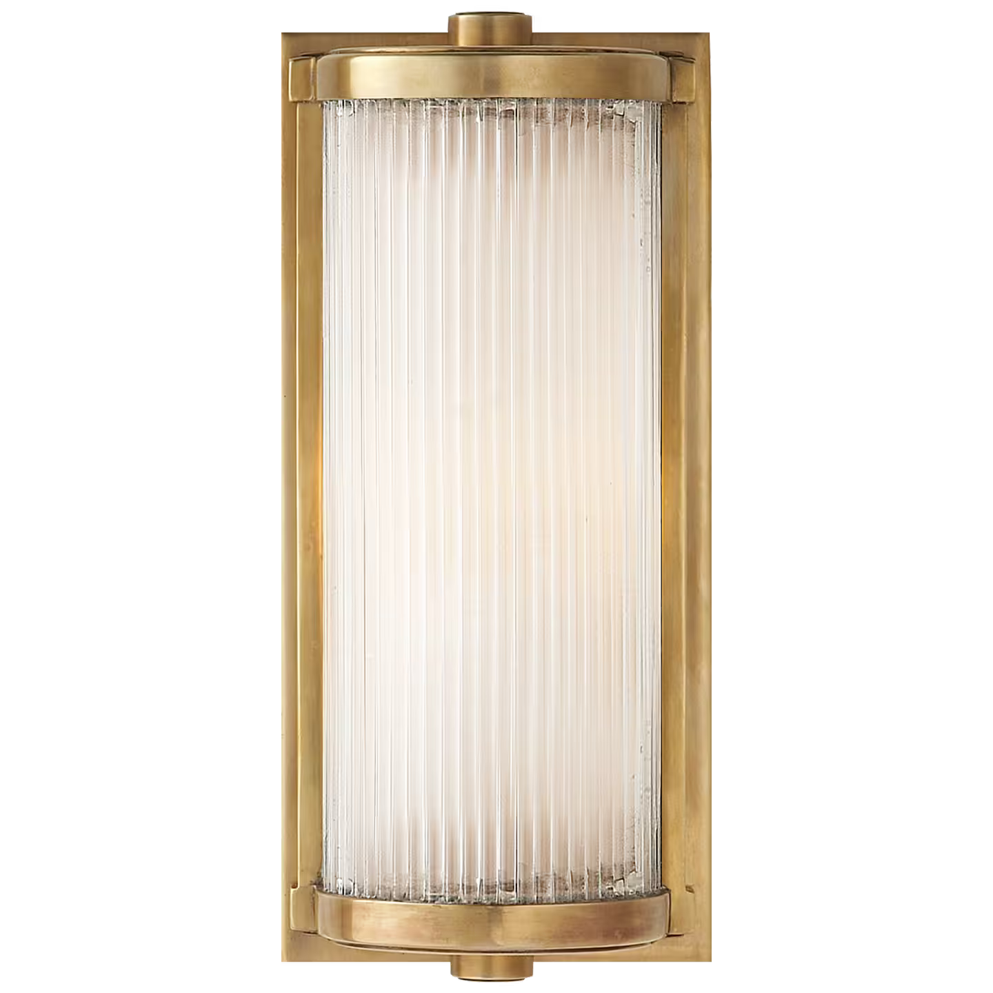 Dresser Short Glass Wall Light