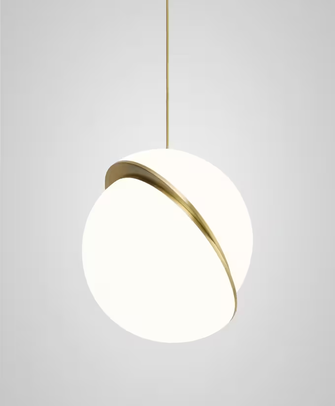Crescent Single Pendant