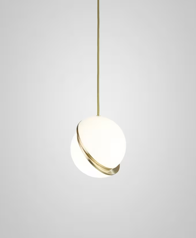 Crescent Single Pendant