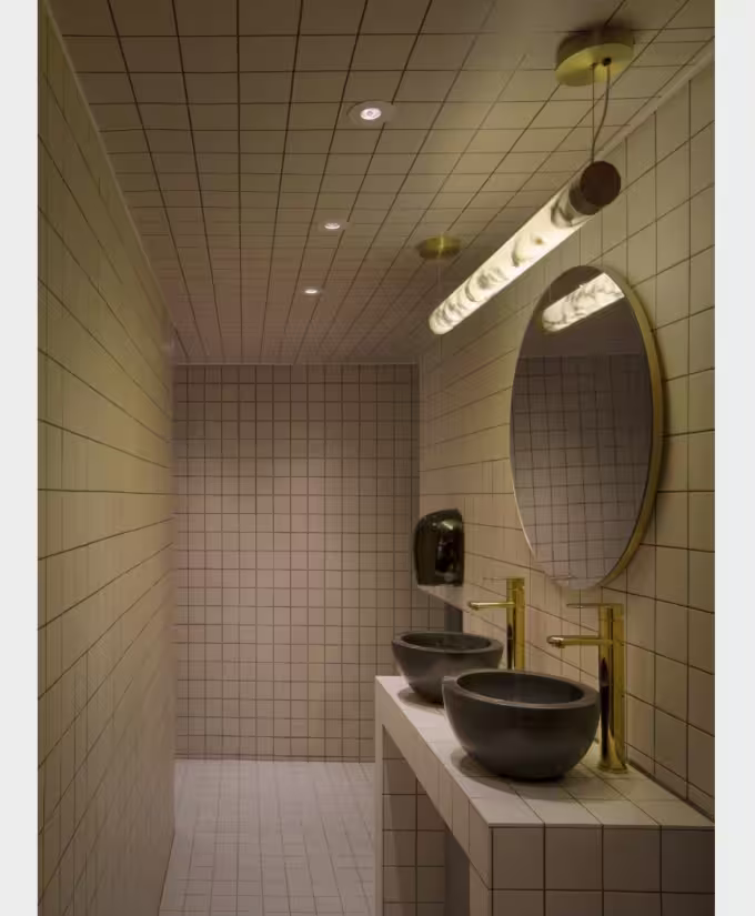 Crystal Tube LED Linear Pendant