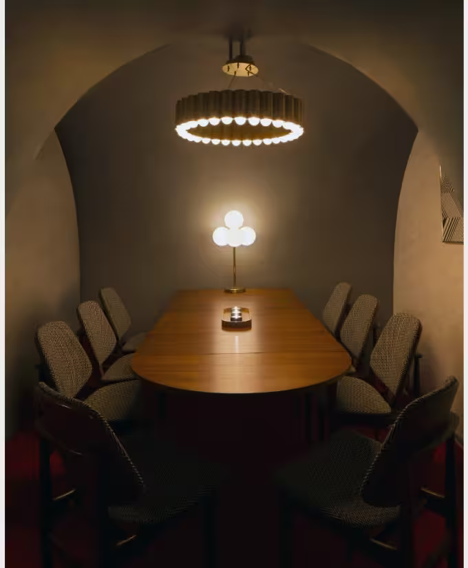 Carousel Small Round LED Pendant