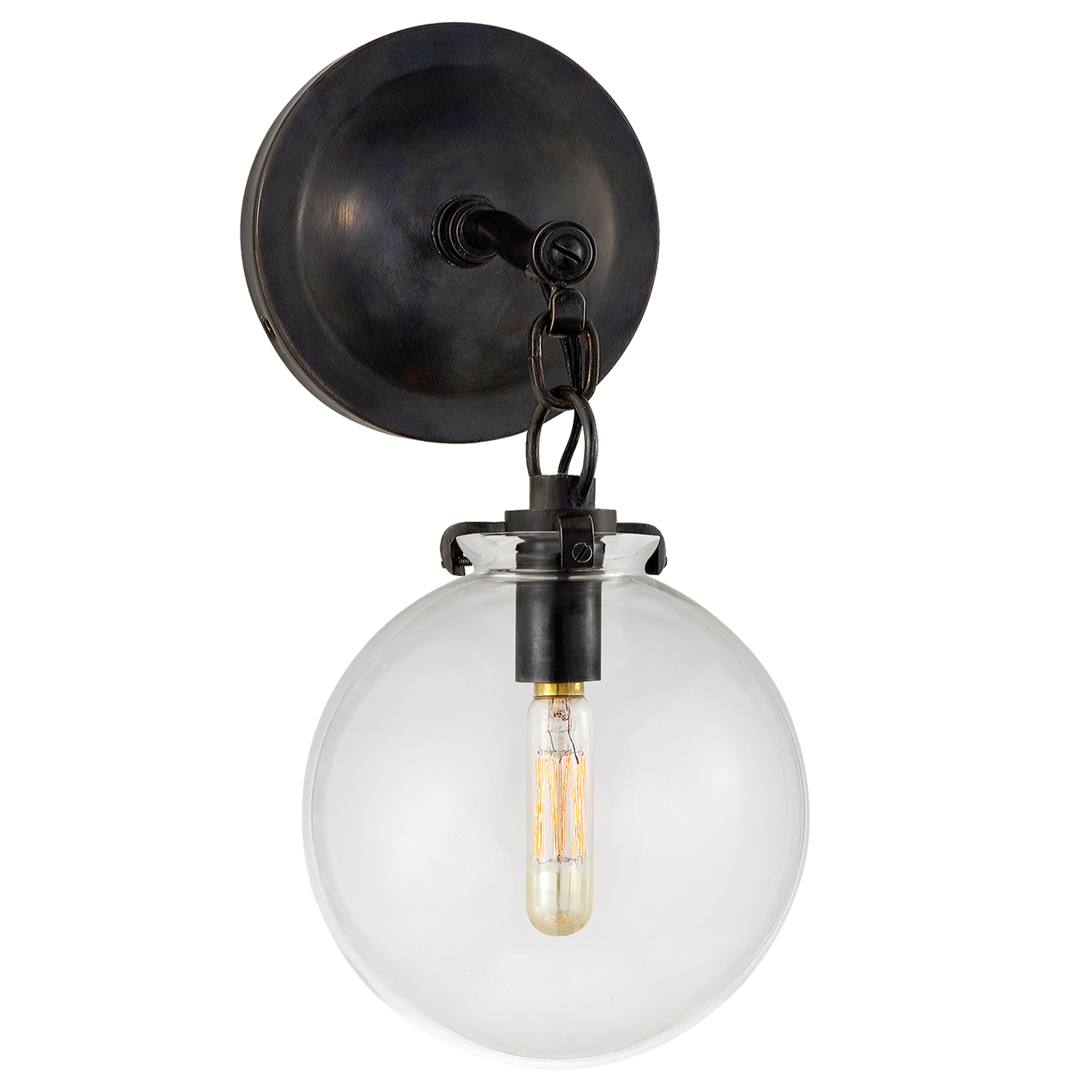 Katie Small Globe Wall Light