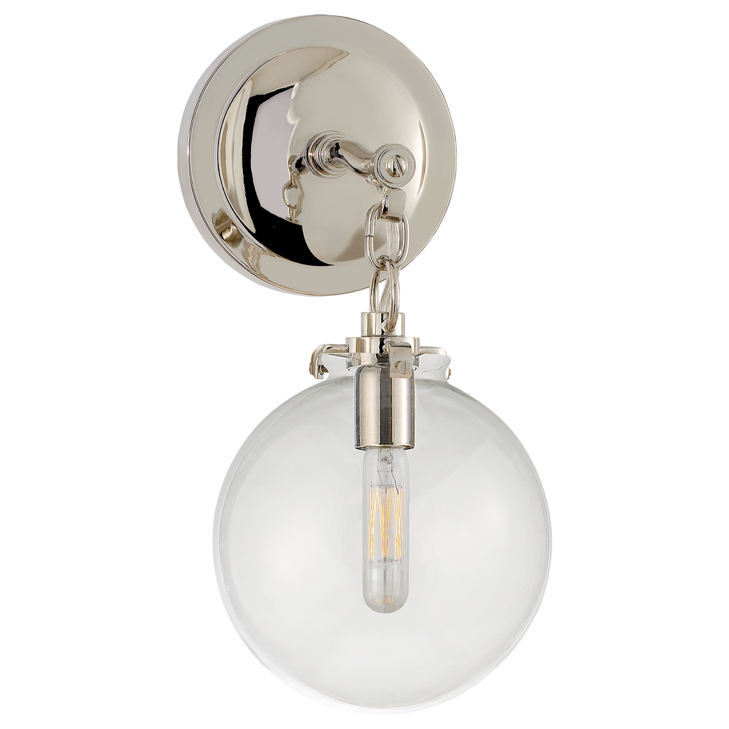Katie Small Globe Wall Light