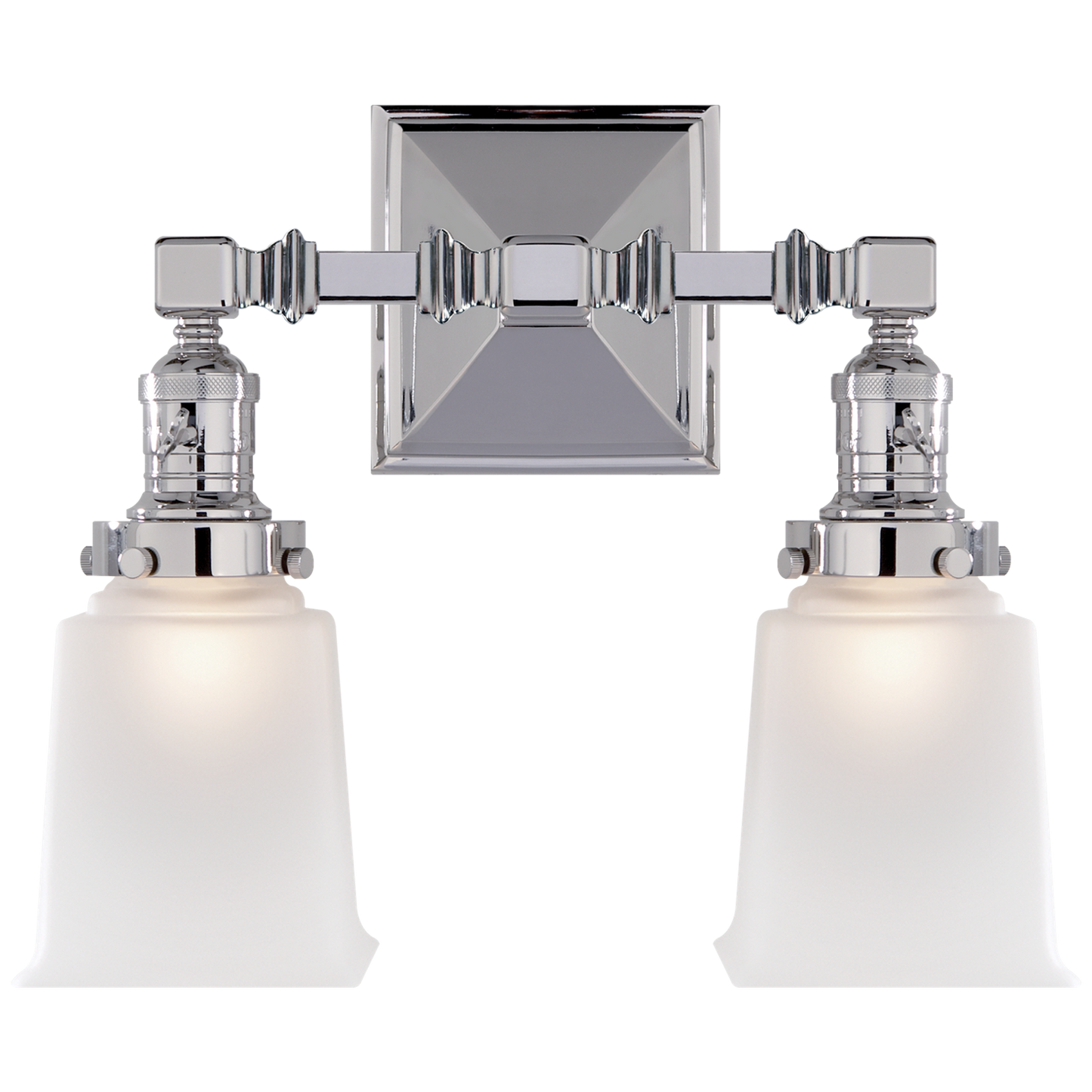 Boston Square Double Wall Light