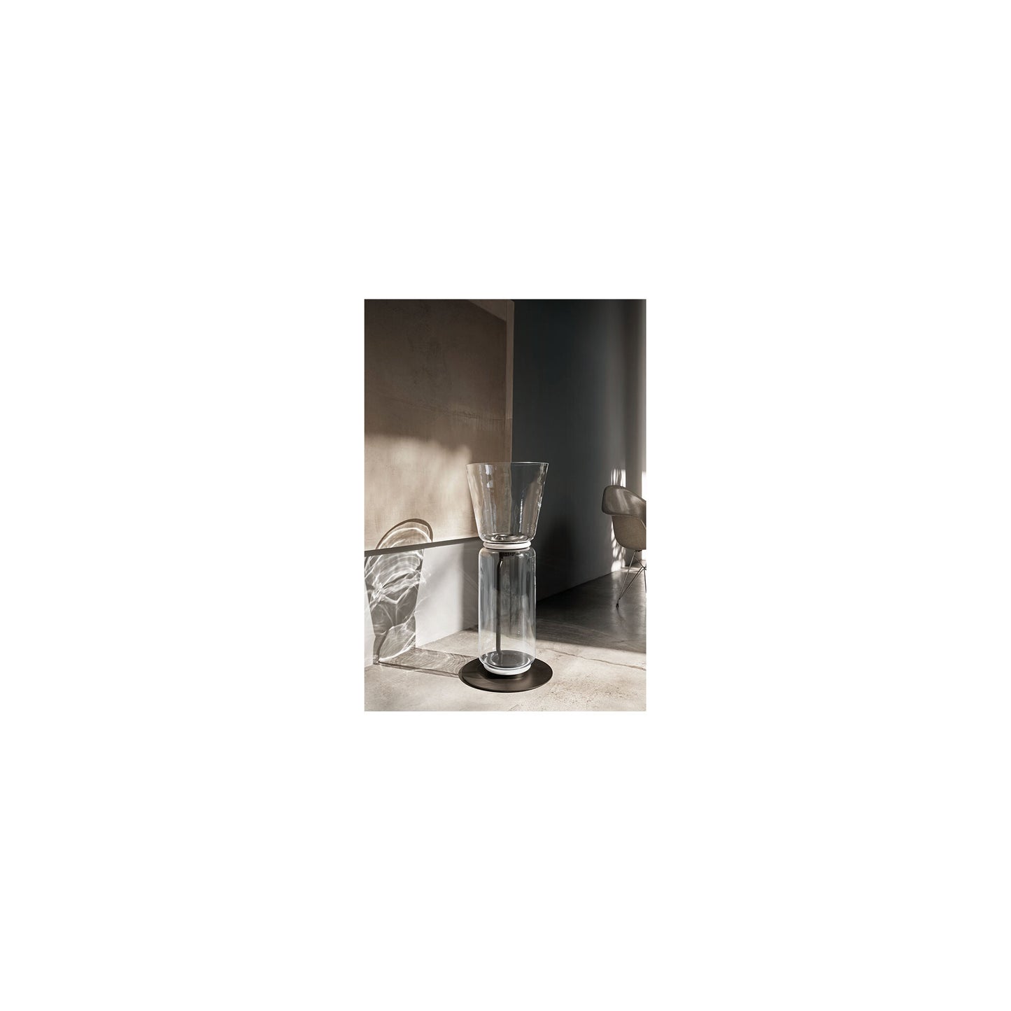 Noctambule 1 High Cylinders Cone Small Base Floor Lamp