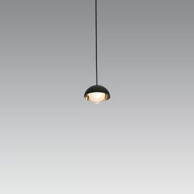 Muse Small Black Pendant