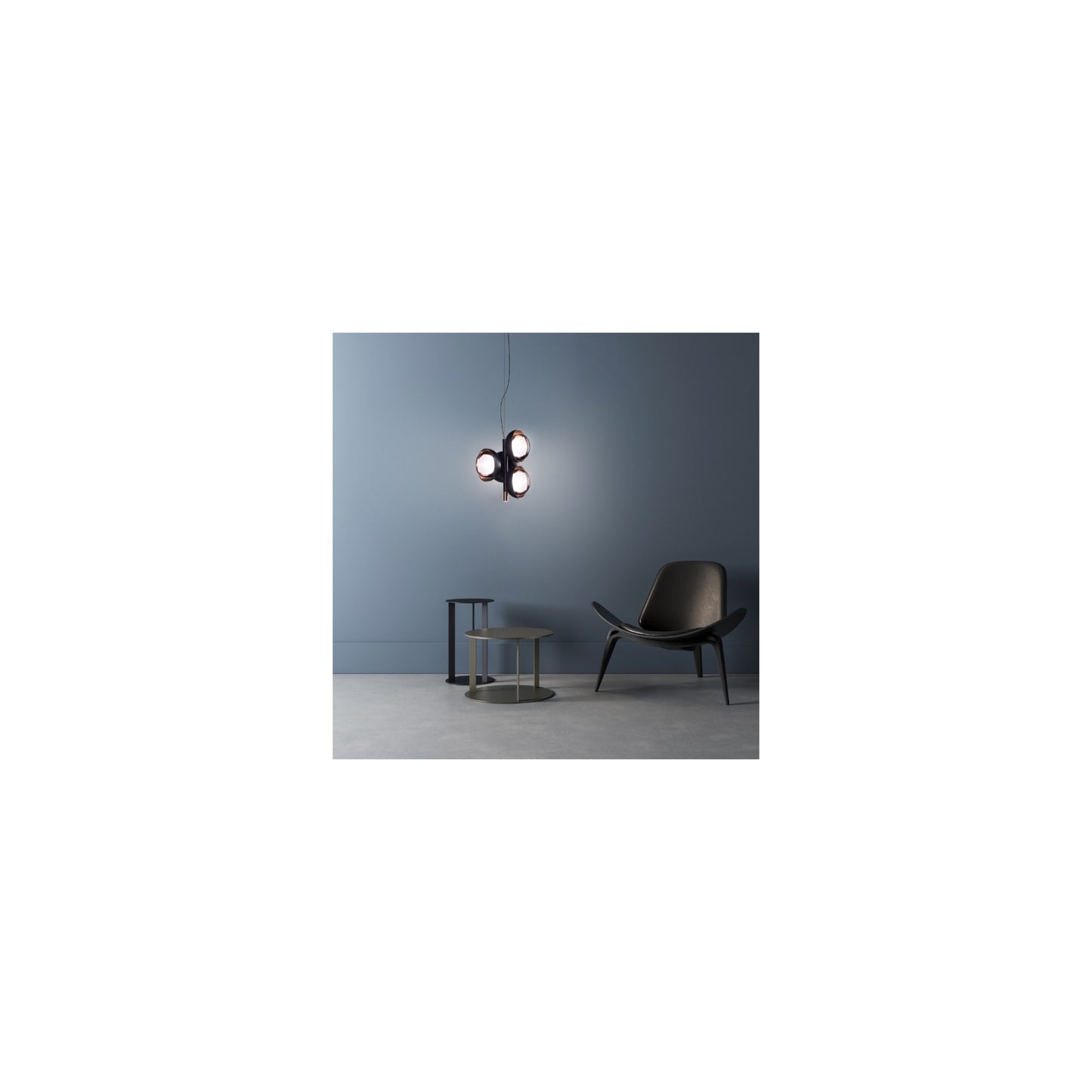 Muse 5-Light Black Pendant
