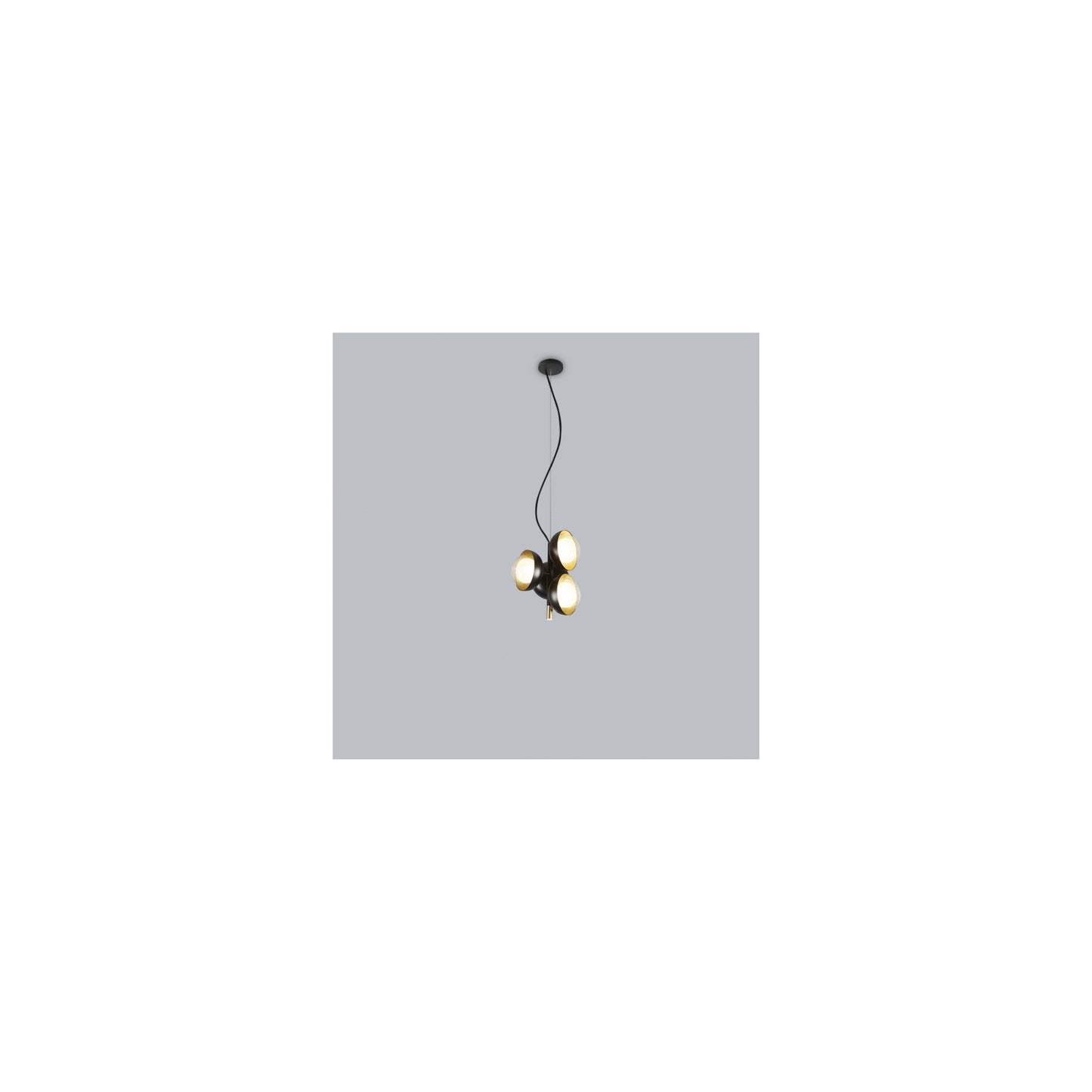 Muse 5-Light Black Pendant