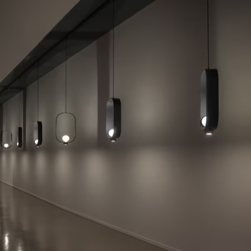 Filipa 3-Light Sand Black Pendant