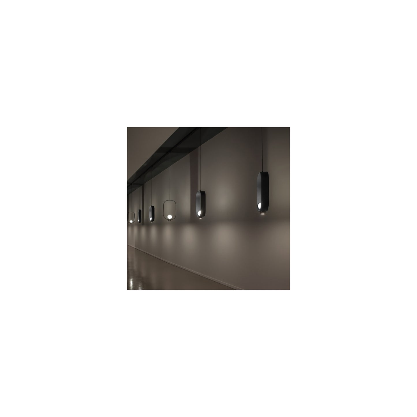 Filipa 3-Light Sand Black Pendant
