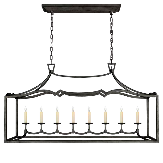 Darlana Large Fancy Linear Pendant