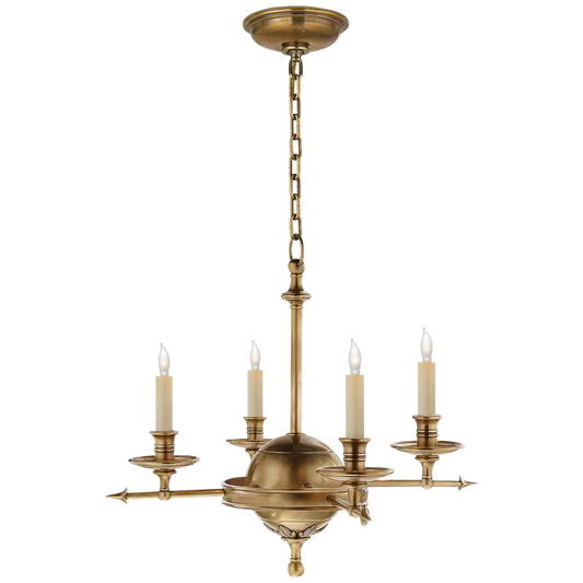 Leaf and Arrow Chandelier