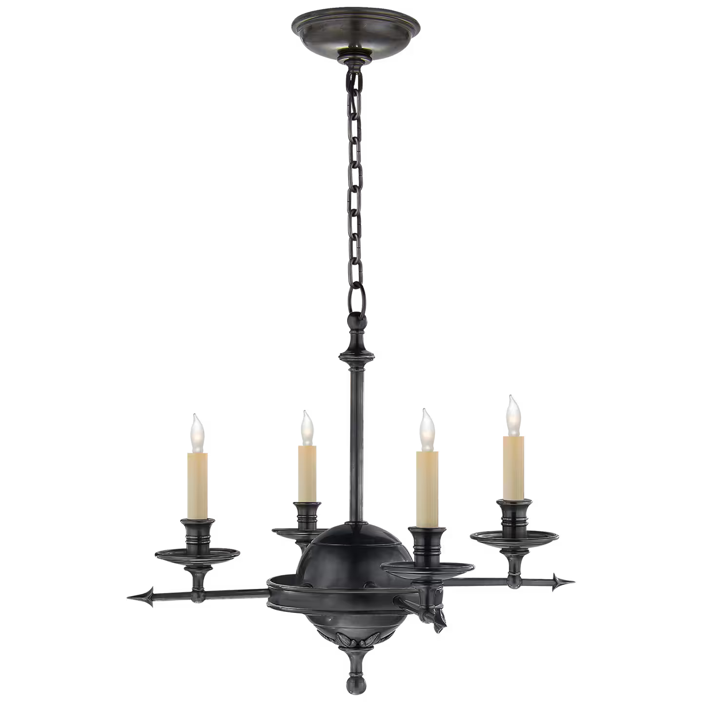 Leaf and Arrow Chandelier