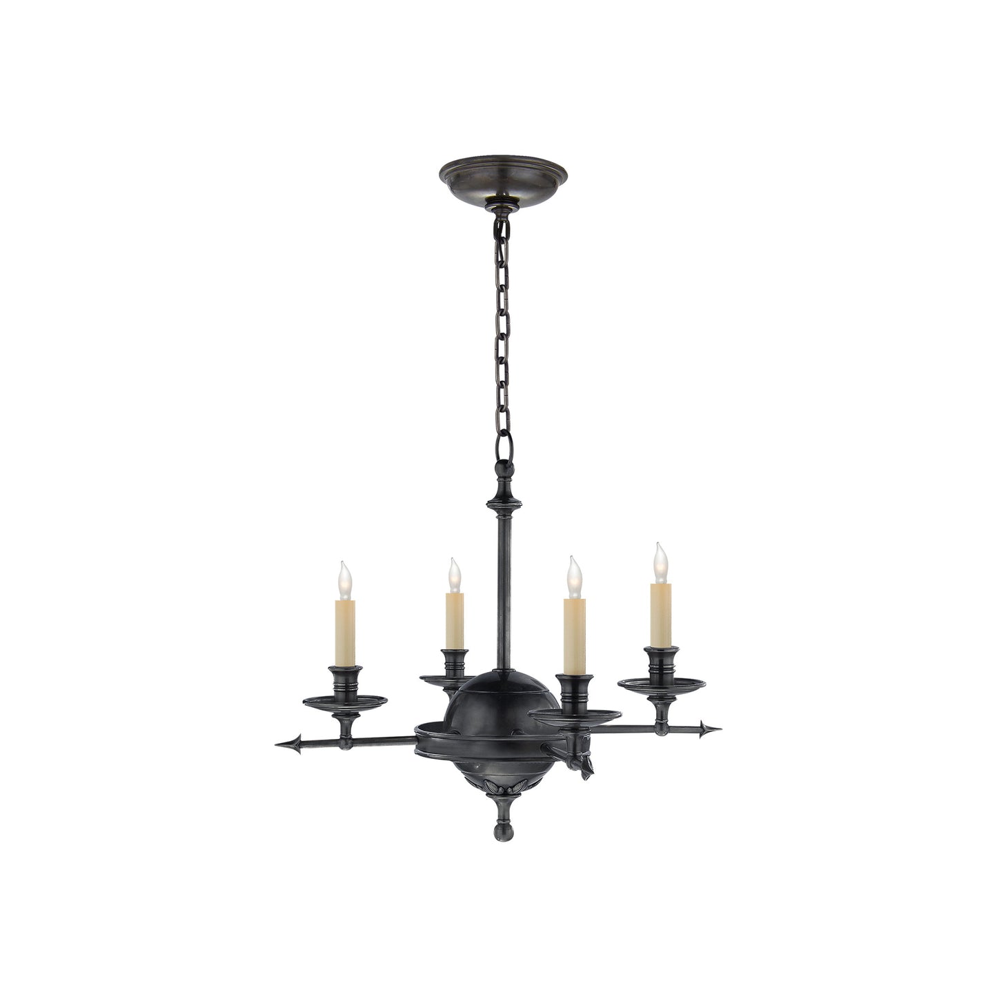 Leaf and Arrow Chandelier