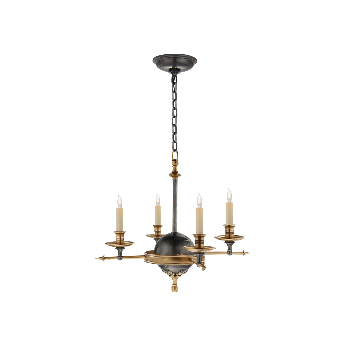 Leaf and Arrow Chandelier
