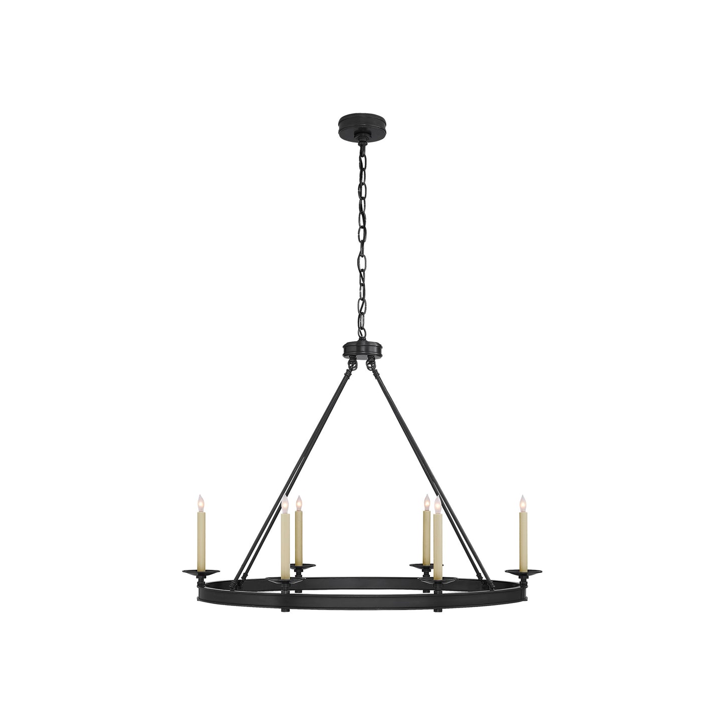 Lancaster Large Oval Chandelier