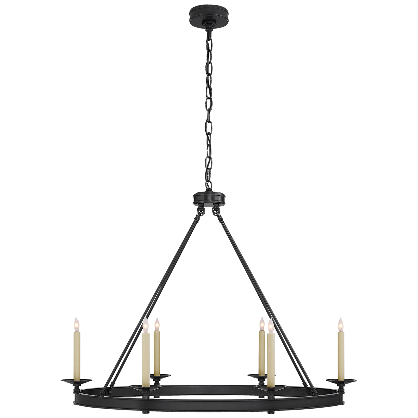 Lancaster Large Oval Chandelier
