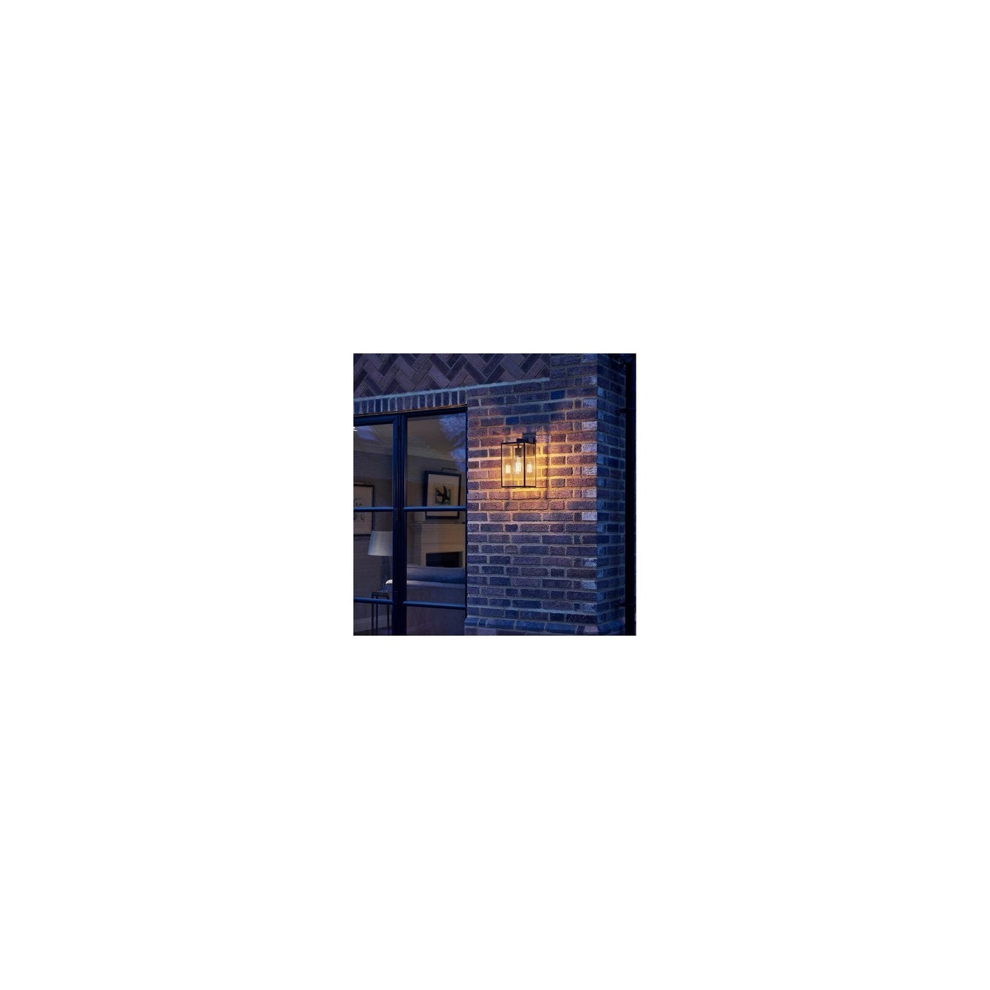 Box Lantern 350 Wall Light