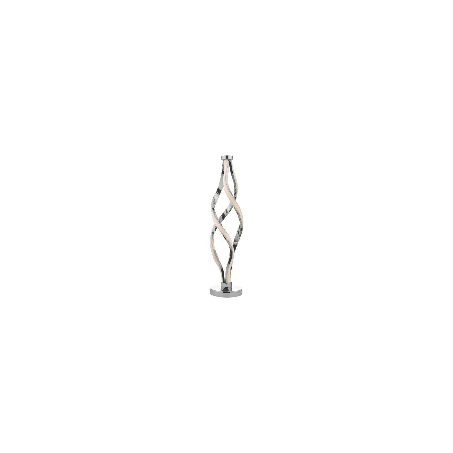Jive LED Table Lamp Aluminium & White
