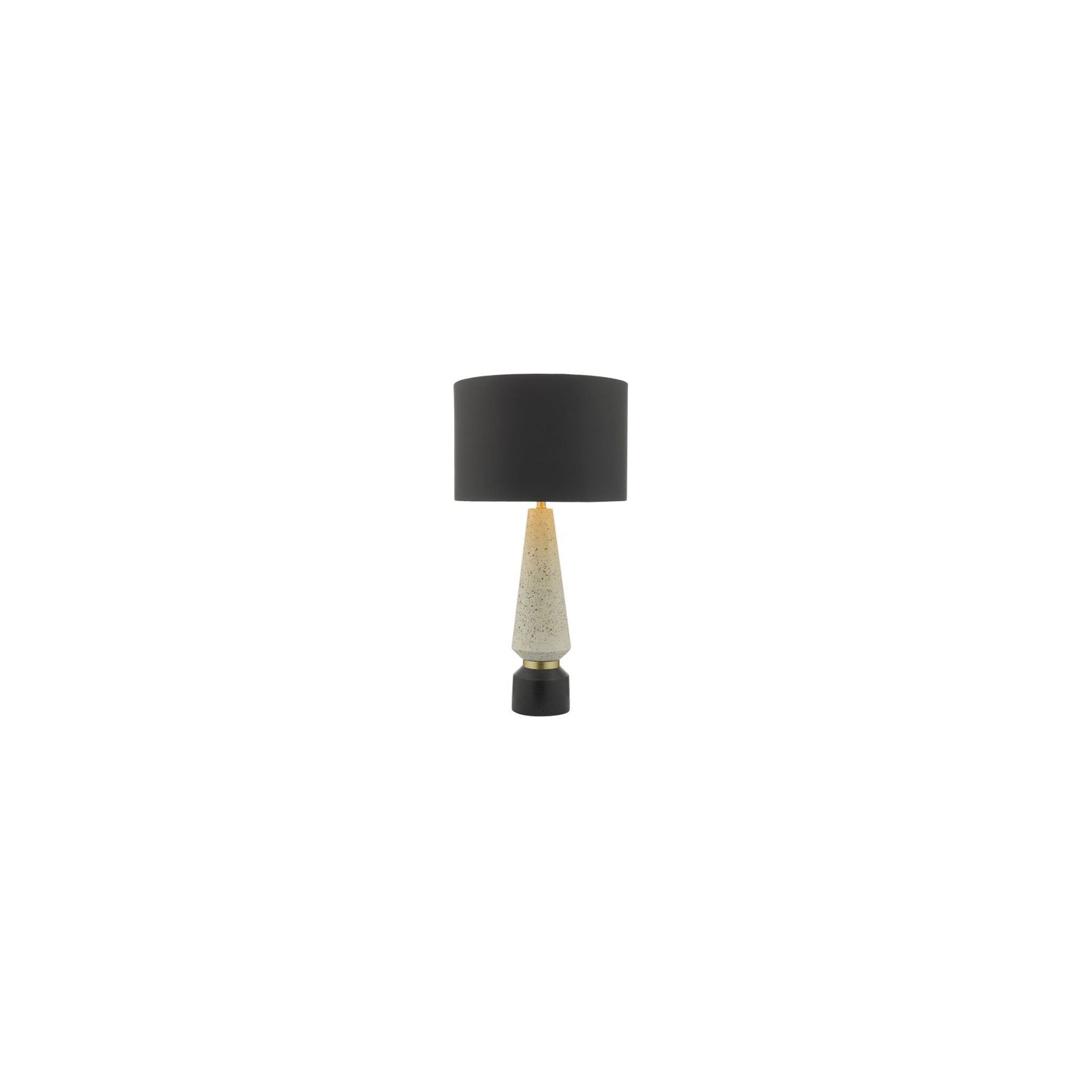 Onora Table Lamp White & Black